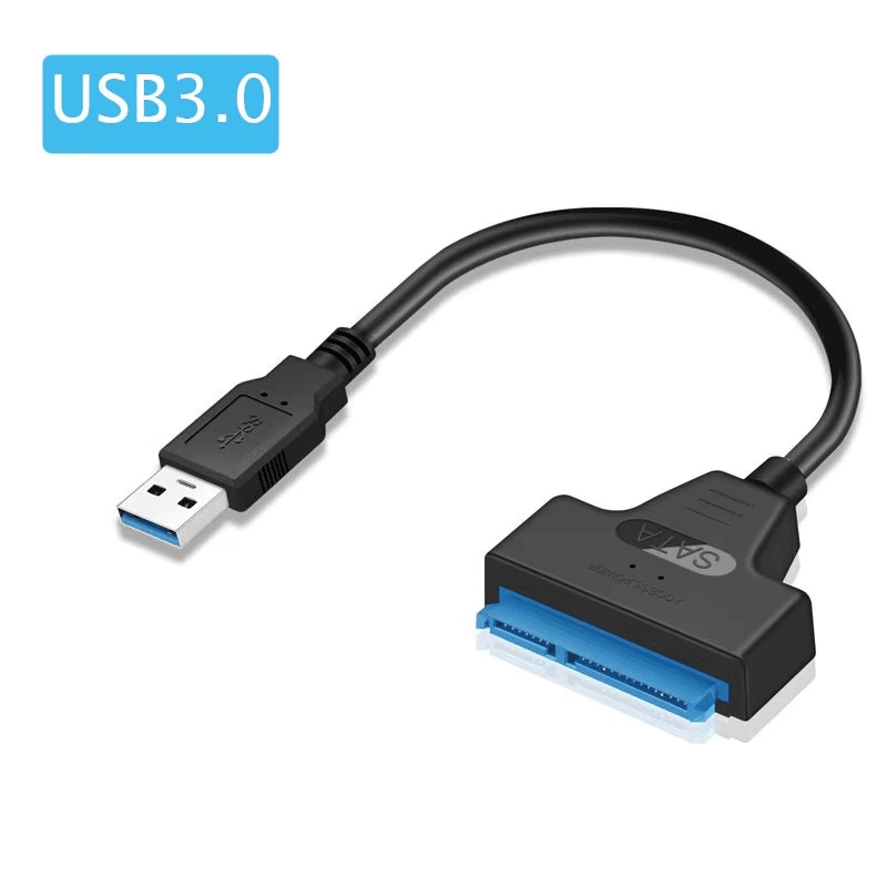 كابل SATA 2.5 بوصة إلى USB 3.0 — للأقراص SSD وHDD