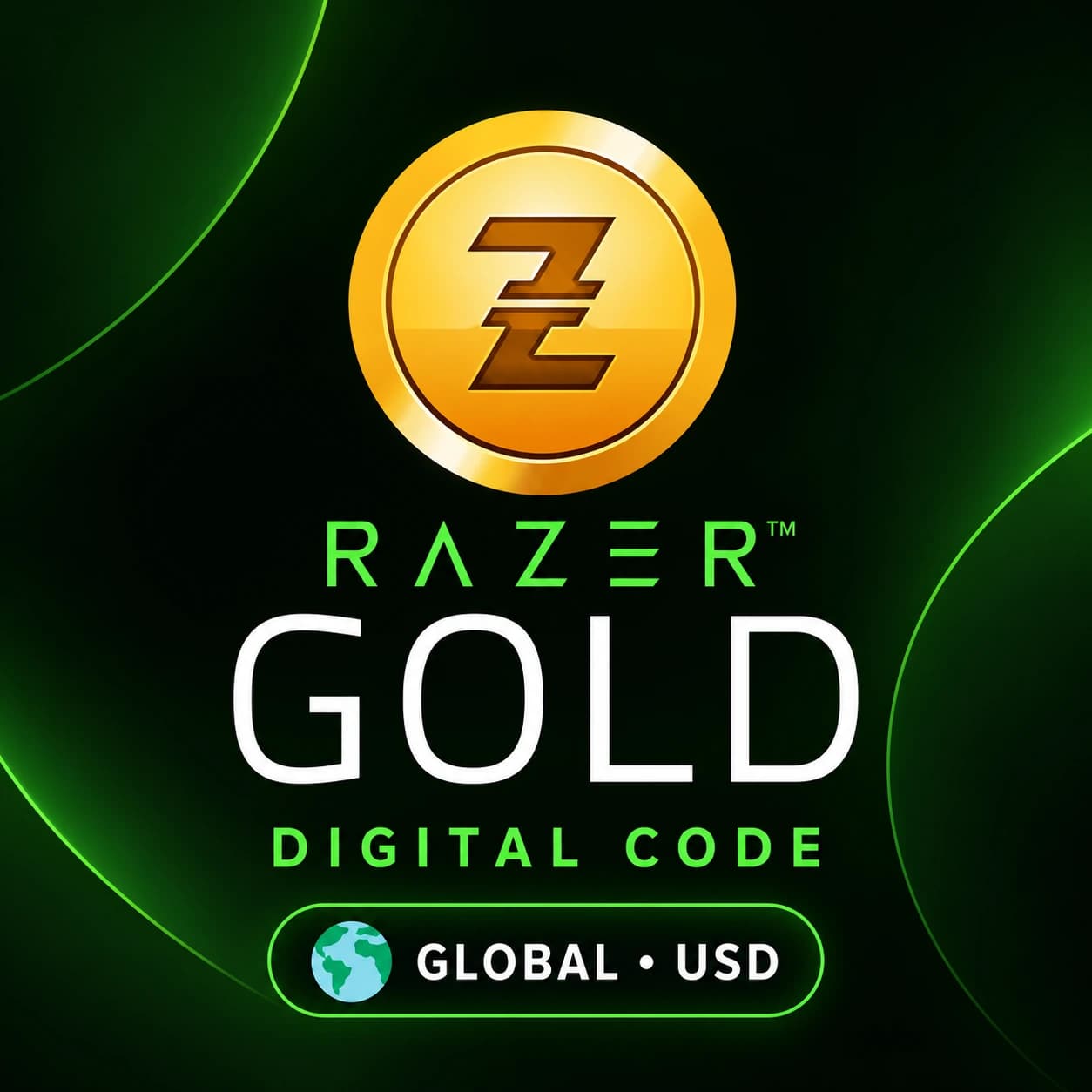 Razer Gold Global USD