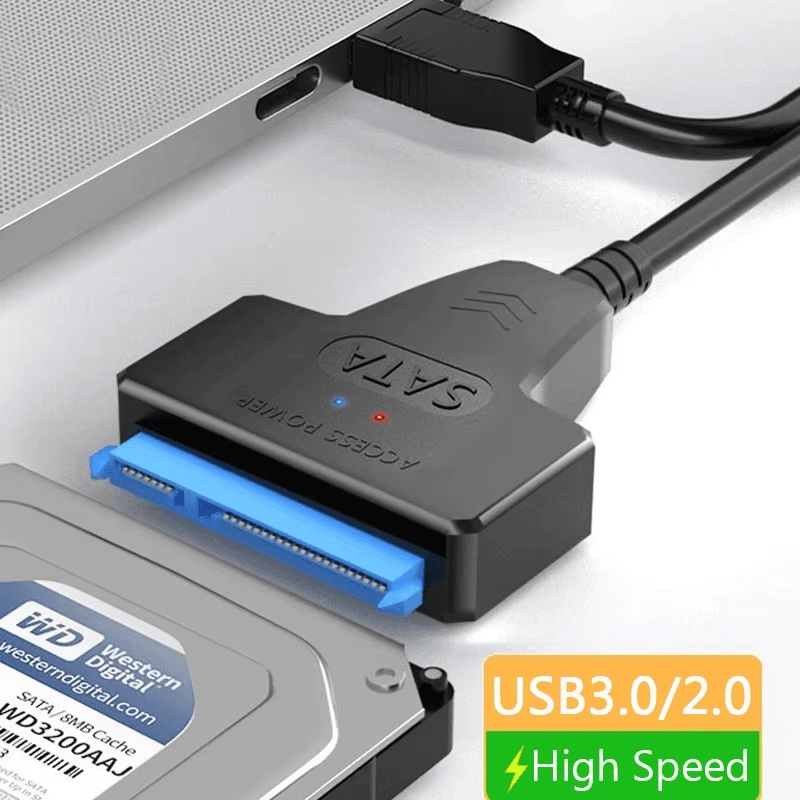 كابل SATA 2.5 بوصة إلى USB 3.0 — للأقراص SSD وHDD