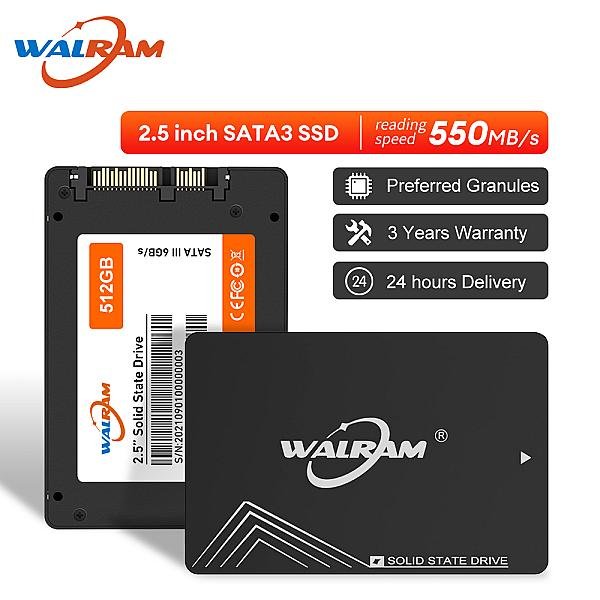 SSD 2.5"-  128GB - walram